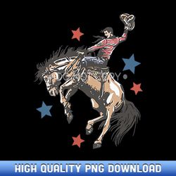 make america western cowboy again retro 4th of july usa flag - designer series sublimation downloads