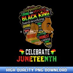 juneteenth celebrate 1865 freedom black king fathers day men - contemporary sublimation digital assets