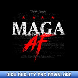 we the people maga af - curated sublimation png bundle