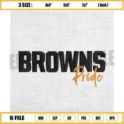 cleveland browns pride sport embroidery