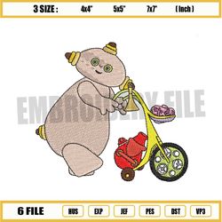 makka pakka playskool embroidery png