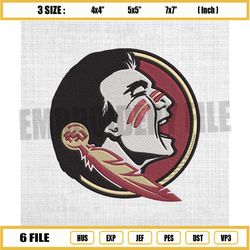 florida state seminoles embroidery design