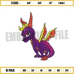 spyro the dragon legend embroidery