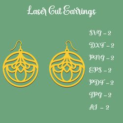 Decorative round Earrings