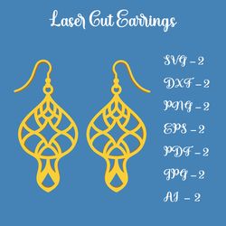 decorative drop earrings