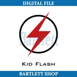 avengers superhero kid flash logo svg