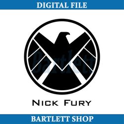 avengers superheroes nick fury logo svg