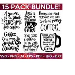 coffee svg bundle, funny coffee svg, caffeine queen svg, coffee lovers svg, coffee obsessed svg, mug svg, coffee mug svg