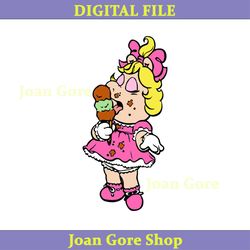 little miss piggy ice cream muppet babies svg