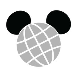 mickey mouse epcot ball svg