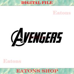 marvel avengers logo svg cut file