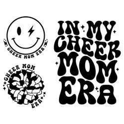 in my cheer mom era svg, cheerleading svg, cheer mom shirt svg, cheer mom svg