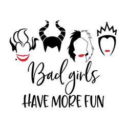 bad girls have more fun witches svg