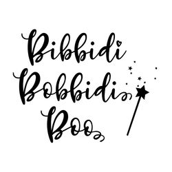 bibbidi bobbidi boo disney svg