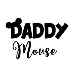 dady mickey mouse svg