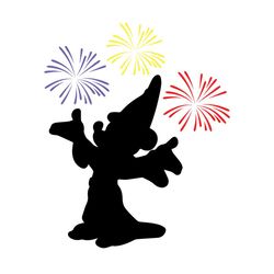 sorcerer mickey mouse svg