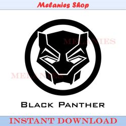 avengers superhero black panther logo svg