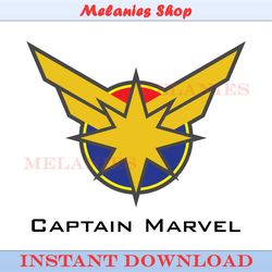 avengers superheroines captain marvel logo svg