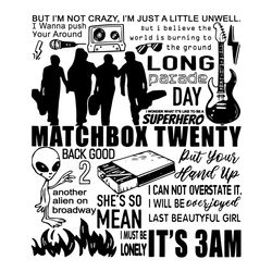 matchbox 20 matchbox twenty doodle svg, matchbox twenty music band svg, matchbox twenty doodle art