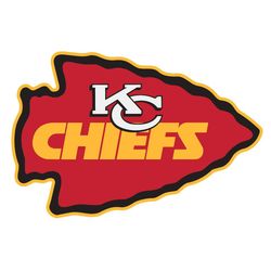 kansas city chiefs logo 2 svg, nfl svg, eps, dxf, png, digital file