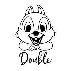 disney chip and dale double dale svg