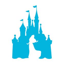 disney princess snow white castle svg