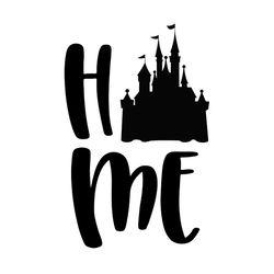 magic castle home disney svg