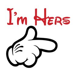 i'm hers mickey mouse svg