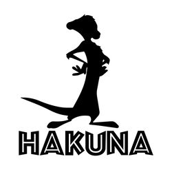 hakuna timon the lion king svg