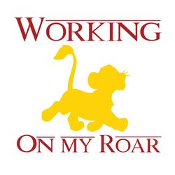 working on my roar svg