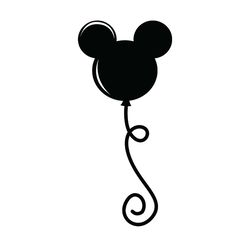 mouse ears balloon svg