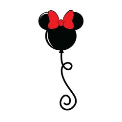 mickey minnie mouse ears balloon svg