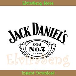 jack daniels label no 7 svg