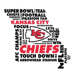 super bowl team chiefs football svg, sport svg, kansas city chiefs svg, kansas city chiefs logo svg, kansas city chiefs