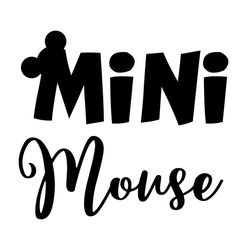 mini minnie mouse svg