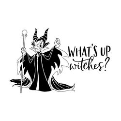 donald duck what's up witches svg