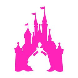 disney princess belle castle svg