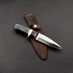 handmade survival knife and hunting knife - combat.