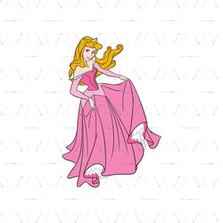 Royalty Costume Princess Aurora Sleeping Beauty SVG