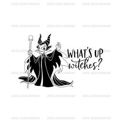 Donald Duck What's Up Witches SVG