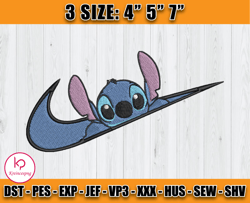 stitch embroidery, nike disney embroidery, nike lilo and stitch embroidery x