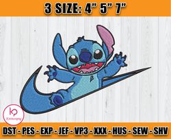 nike stitch embroidery, disney nike embroidery, lilo and stitch embroidery z