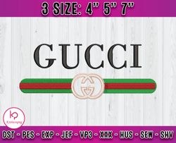 gucci logo embroidery, logo fashion embroidery, embroidery machine x