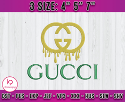 gucci embroidery, logo brand embroidery, embroidery machine