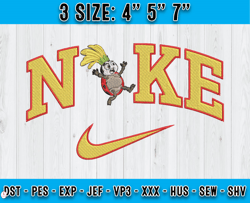 nike spot embroidery, a bug's life embroidery, cartoon embroidery machine