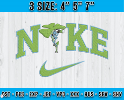 nike x flik embroidery, flik disney embroidery, logo fashion embroidery