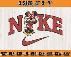 nike x mickey embroidery, mickey embroidery, cartoon character embroidery, logo fashion