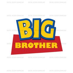 Disney Cartoon Toy Story Big Brother Logo Vector SVG