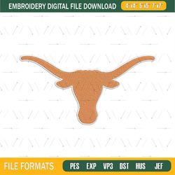 texas longhorns ncaa embroidery files