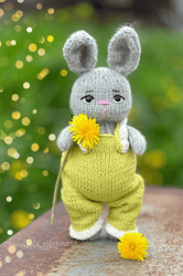 knitting pattern bunny